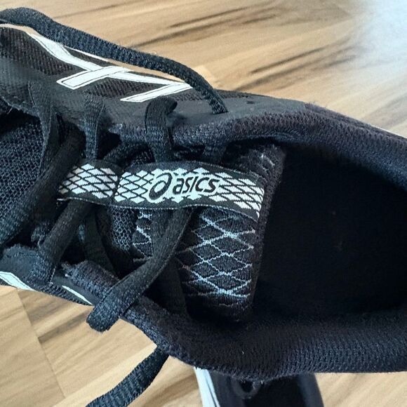 Asics Patriot 12 Running Woman’s Shoes Size 8.5 Black and White - Picture 6 of 7